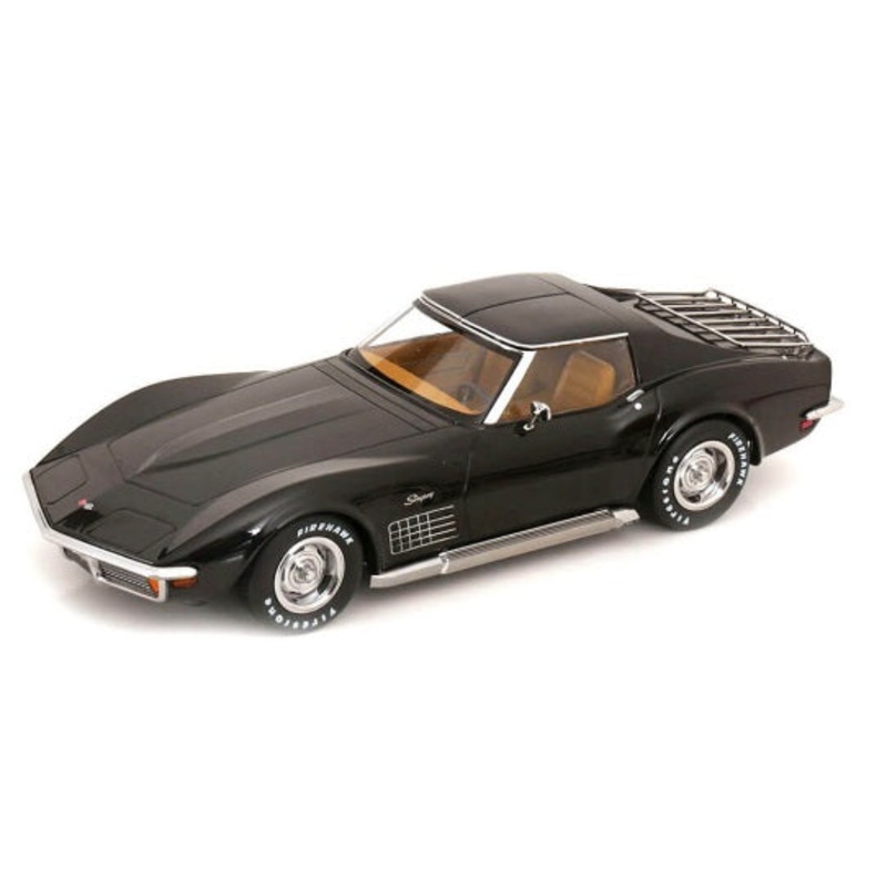 1/18 72 Chevy Corvette C3 Blk