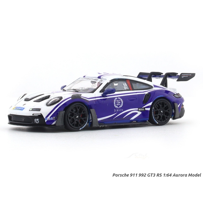 Porsche 911 992 GT3 RS Jabsen 1:64 Aurora Model diecast scale model car