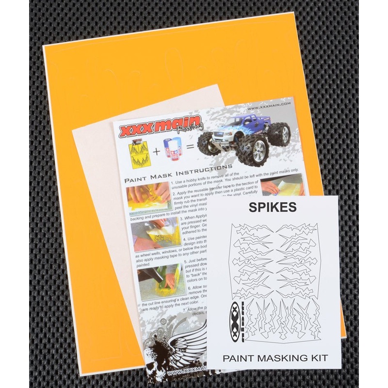 XXX Main Racing - Spikes Paint Mask
