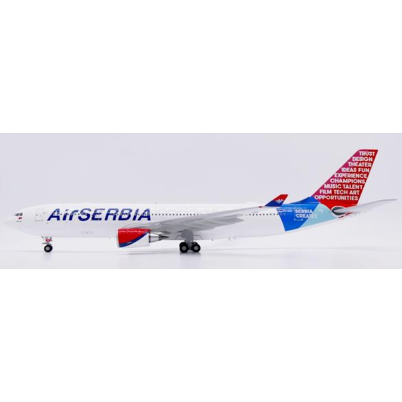 XX20598 | JC Wings 1:200 | Airbus A330-200 "Serbia Creates" Air Serbia Reg: YU-ARA With Stand | is due August 2025