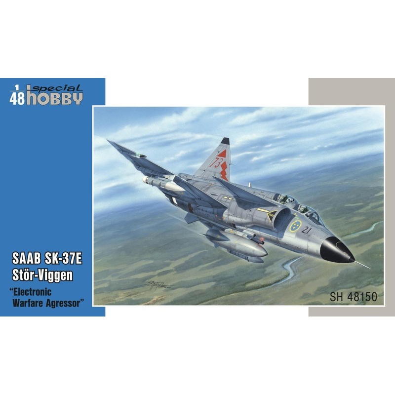 Special Hobby 1/48 SAAB SK-37E Str-Viggen Electronic Warfare Agressor  48150