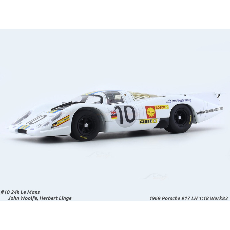 1969 Porsche 917 LH 1:18 Werk83 diecast scale model car collectible