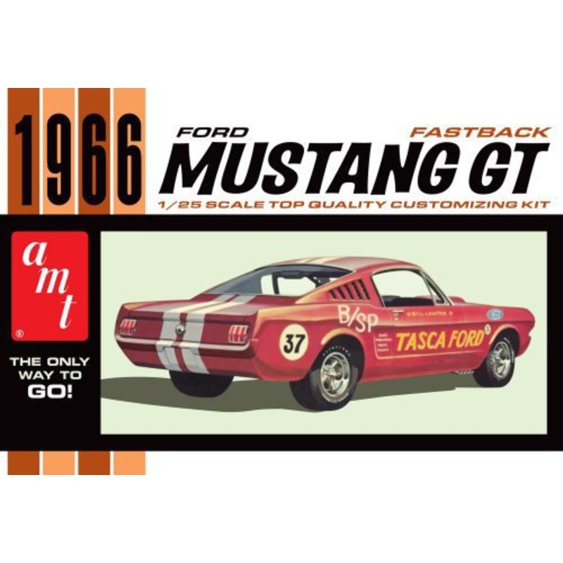 1/25 66 Mustang Fastback 2+2