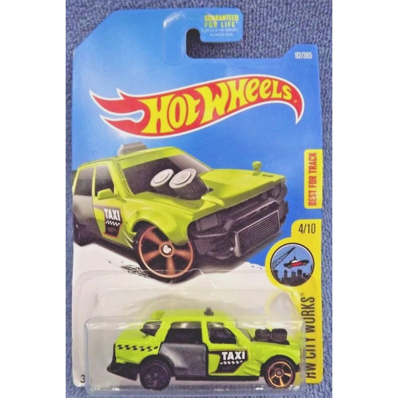 2017 Hot Wheels #92 HW City Works 4/10 TIME ATTAXI (DTY70)