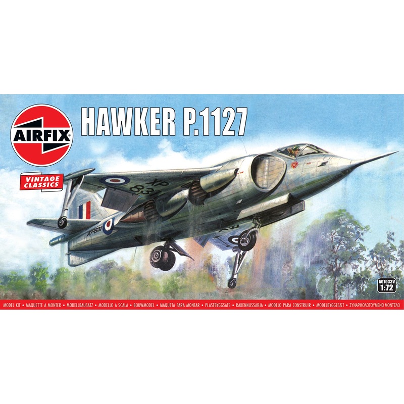 Airfix 1/72 British Hawker P.1127 A01033V