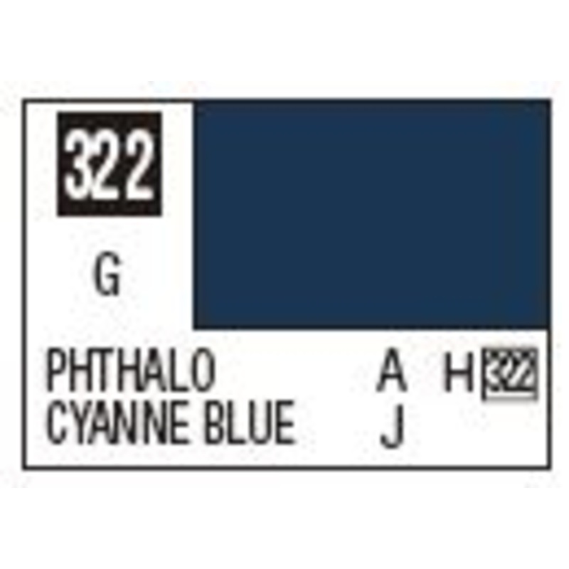 Mr Color C322 Gloss Phthalo Cyanne Blue