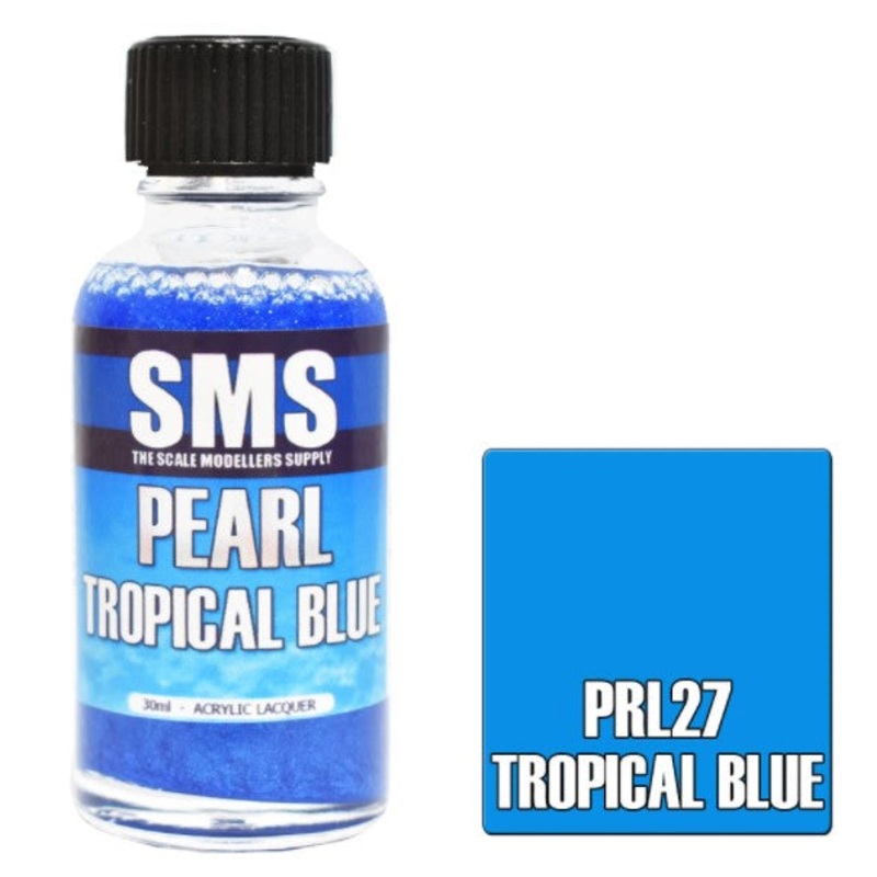 SMS Pearl Lacquer - PRL27 Tropical Blue