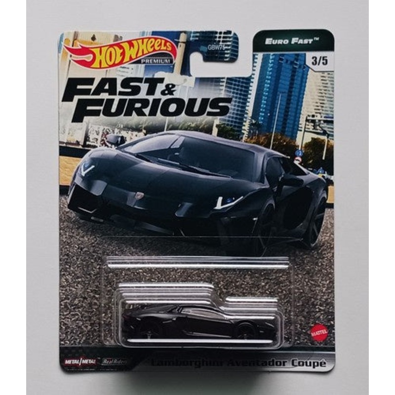 Hot Wheels Premium Fast & Furious Euro Fast Lamborghini Aventador Coupe