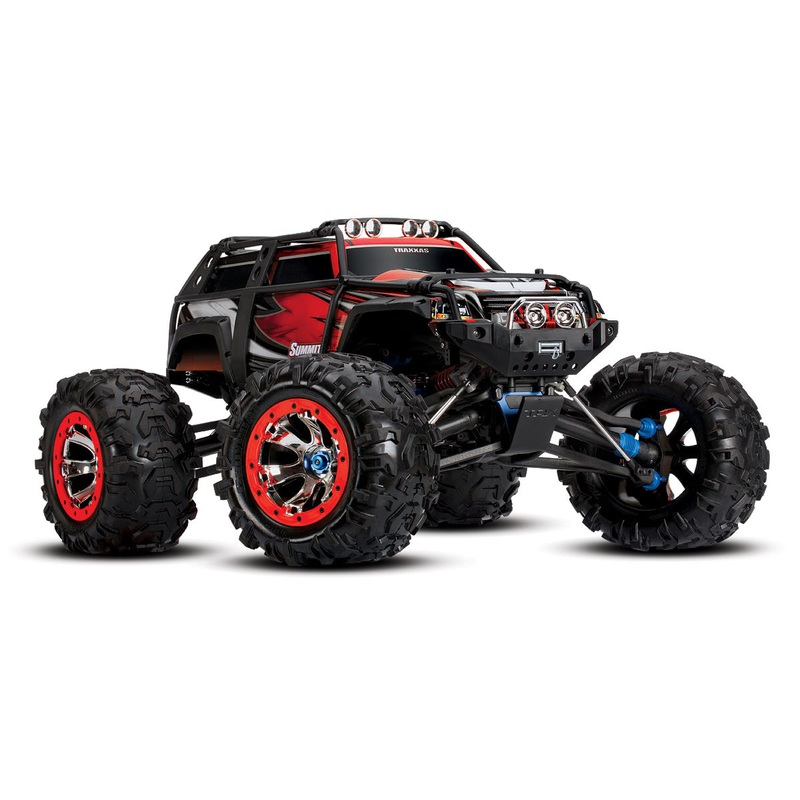 Traxxas Summit 4X4 1/10Scale 4Wd Black/Red 56076-1