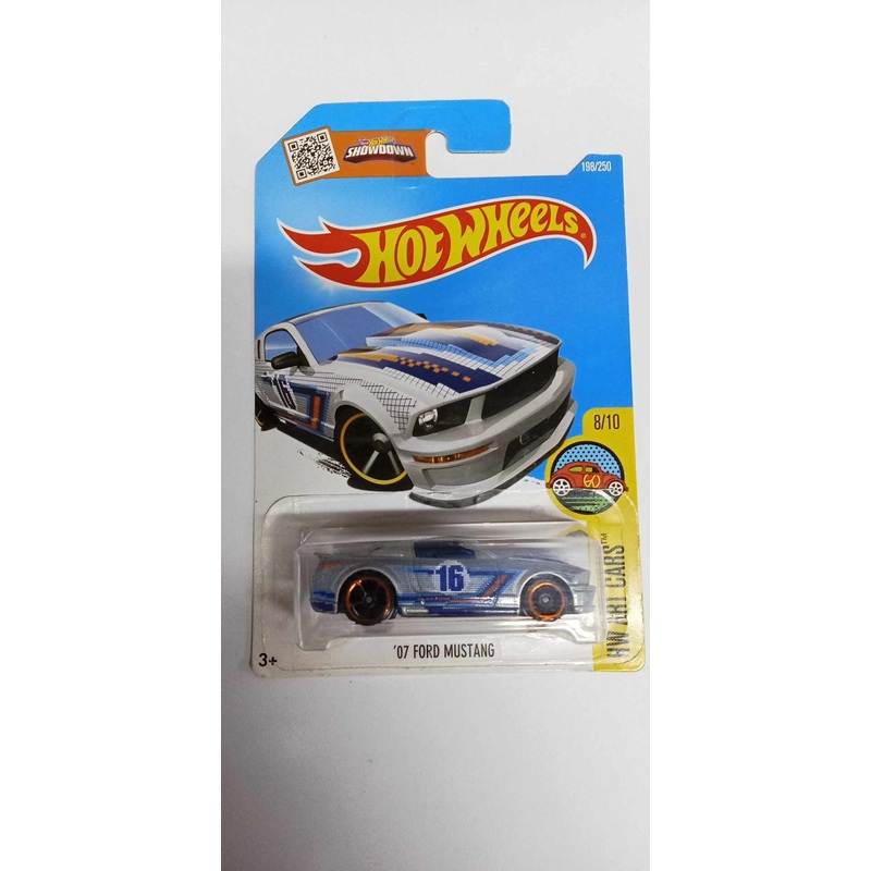 2016 Hot Wheels #198 HW Art Cars 8/10 '07 FORD MUSTANG (DHX69)