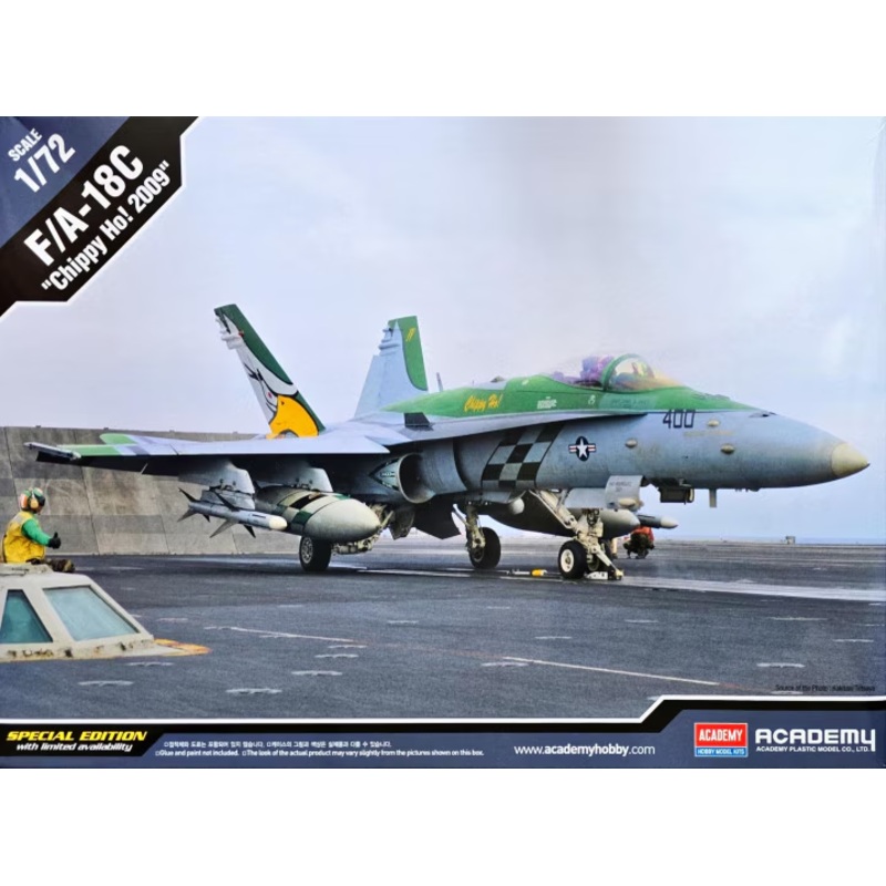 Academy 1/72 USN F/A-18E  "Chippy Ho" Kit 12432'