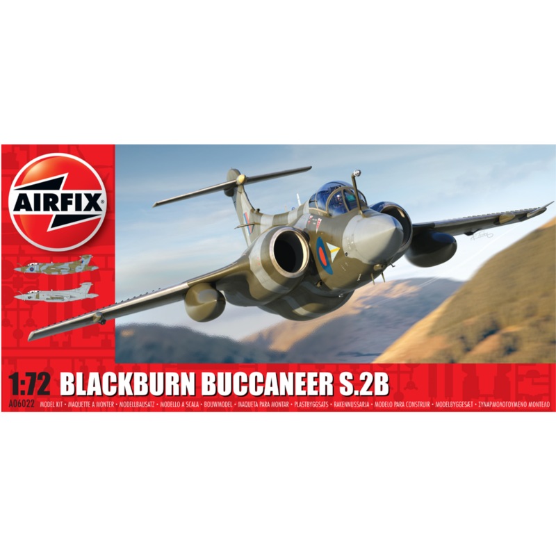 Airfix 1/72 British RAF Blackburn Buccaneer S.2 A06022