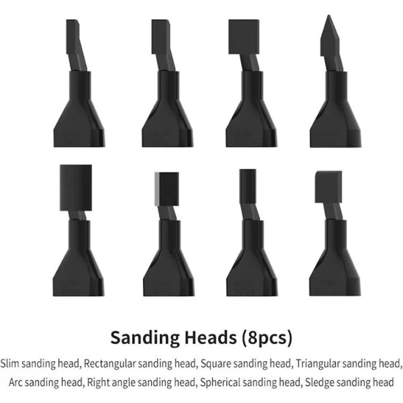 Dspiae RA-10 Sanding Heads For Illusive Shadows Reciprocating Sander (8 pcs)'
