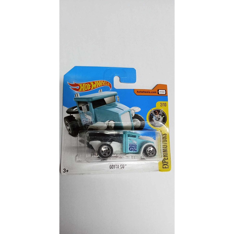 2017 Hot Wheels #101 Experimotors 2/10 GOTTA GO -SHORT CARD (DTX18)