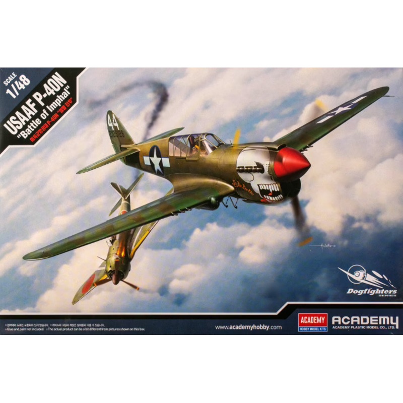 Academy 1/48 US P-40N Battle of Imphal 12341