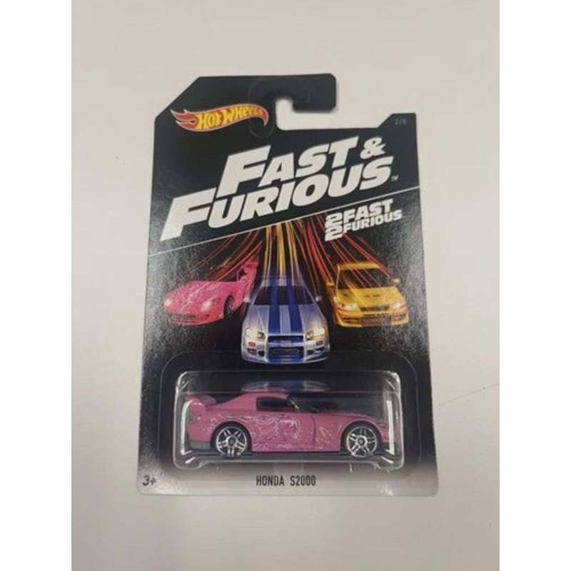 2018 Hot Wheels Fast & Furious Honda S2000 Pink Suki