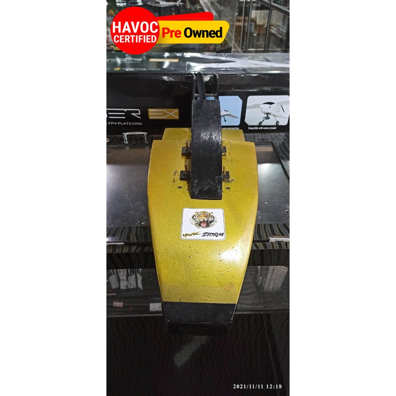 HAVOC STROM AIR BOAT YELLOW (QUALITY PRE OWNED)