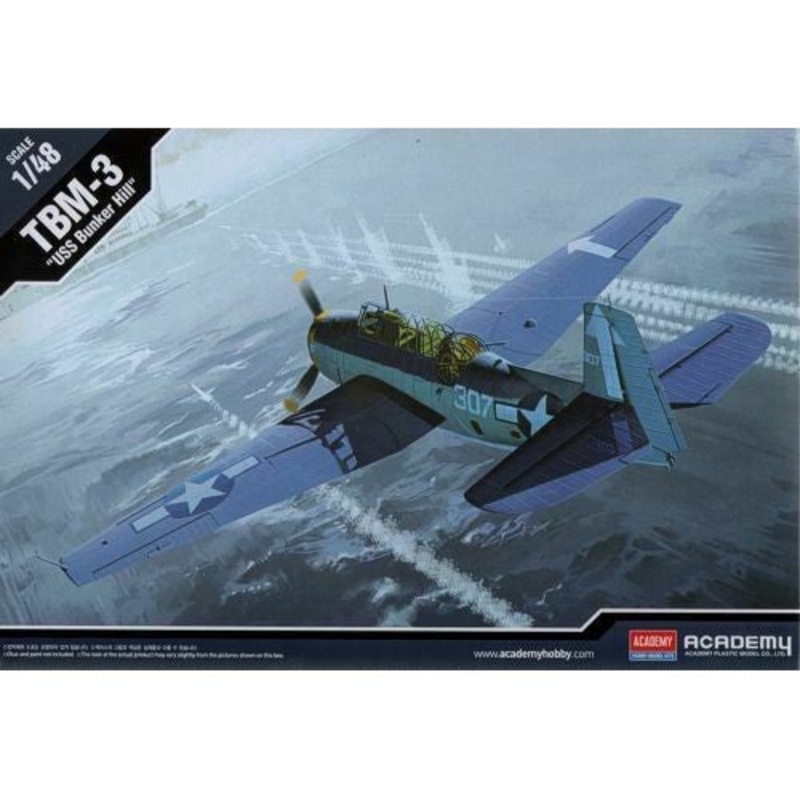 Academy 1/48 US TBM-3 "USS Bunker Hill" 12285