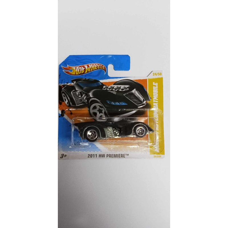 2011 Hot Wheels New Models Batman Arkham Asylum Batmobile #24 -SHORT CARD (T9694)