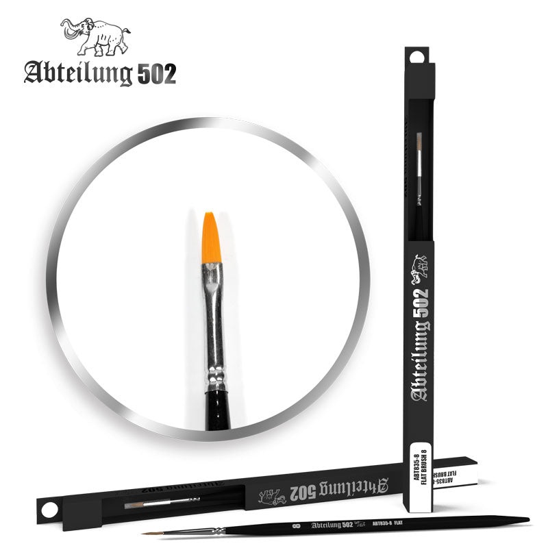 Abteilung502 835-8: Flat Brush 8