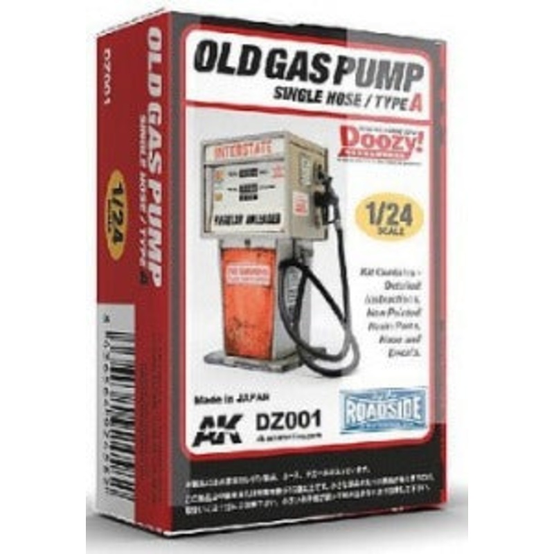 1/24 Doozy Old Gas Pump Resin