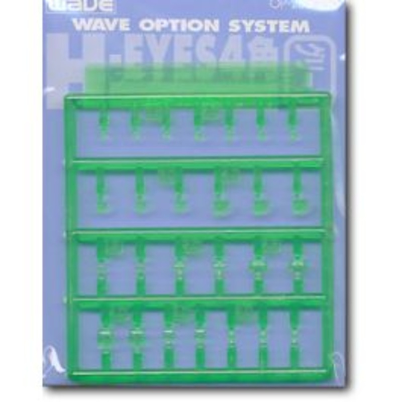 Wave Option System H-Eyes 4 SQUARE Green OP-283