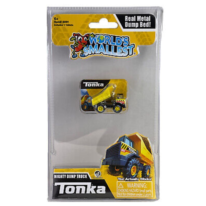 World's Smallest Tonka Dump Tr