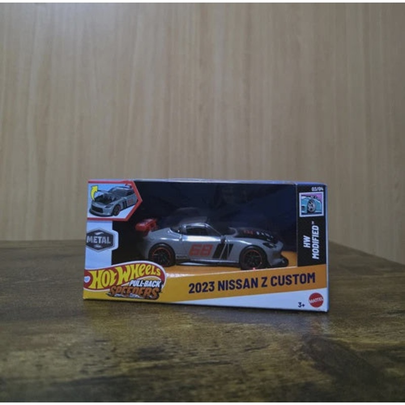 Hot Wheels Nissan Z Custom Pull Back Speeders