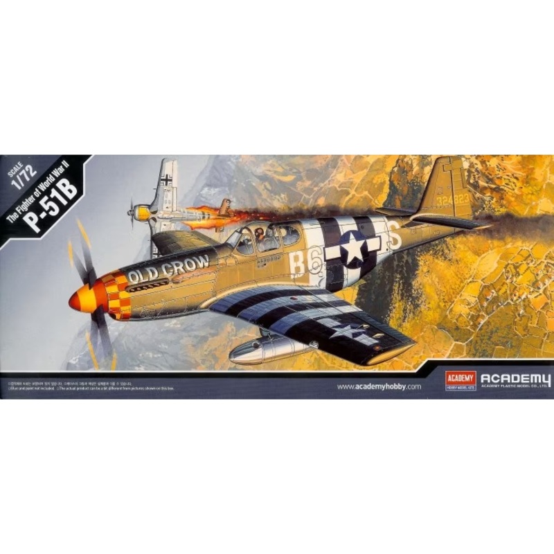 Academy 1/72 US P-51B Mustang 12464