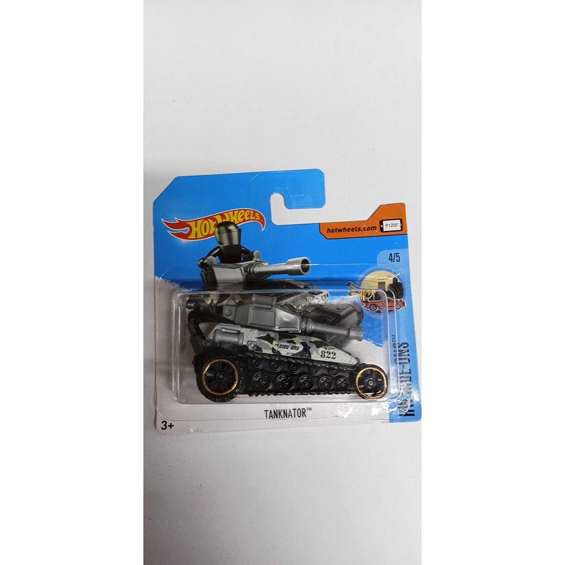 2017 Hot Wheels TANKNATOR #67  - HW Ride-Ons 4/5 - SHORT CARD (DTY40)