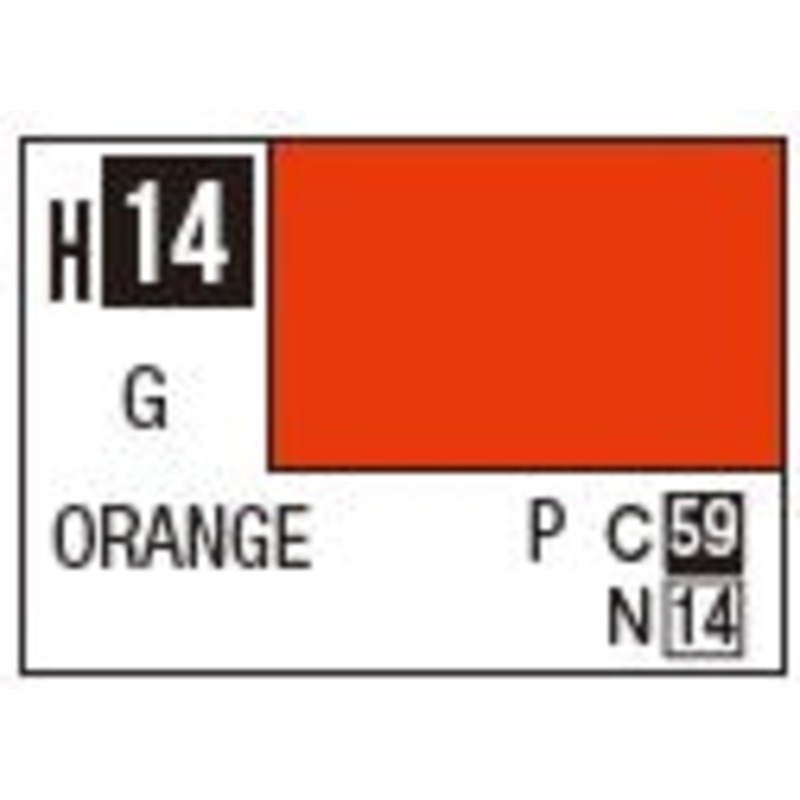 Mr Hobby H014 Gloss Orange