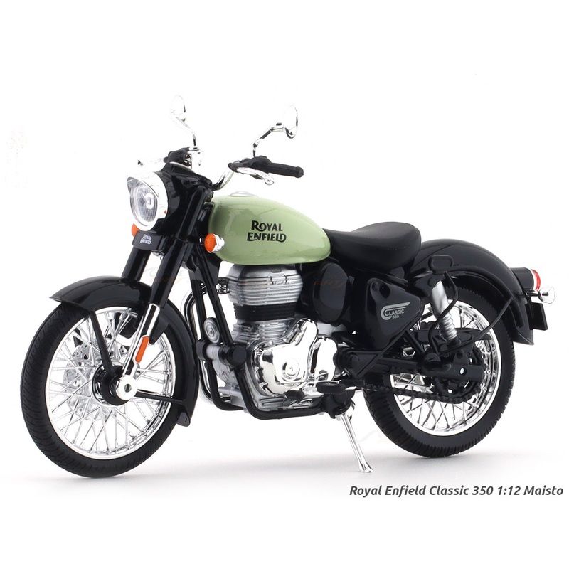 Royal Enfield Classic 350 Redditch Green 1:12 Maisto licensed diecast scale model bike collectible