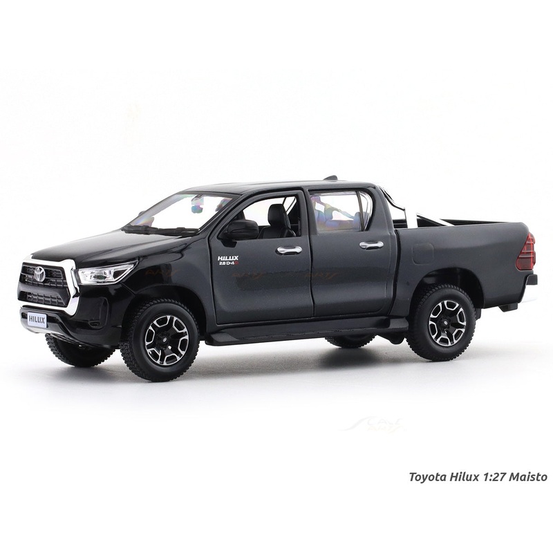 Toyota Hilux Black 1:27 Maisto licensed diecast Scale Model car collectible