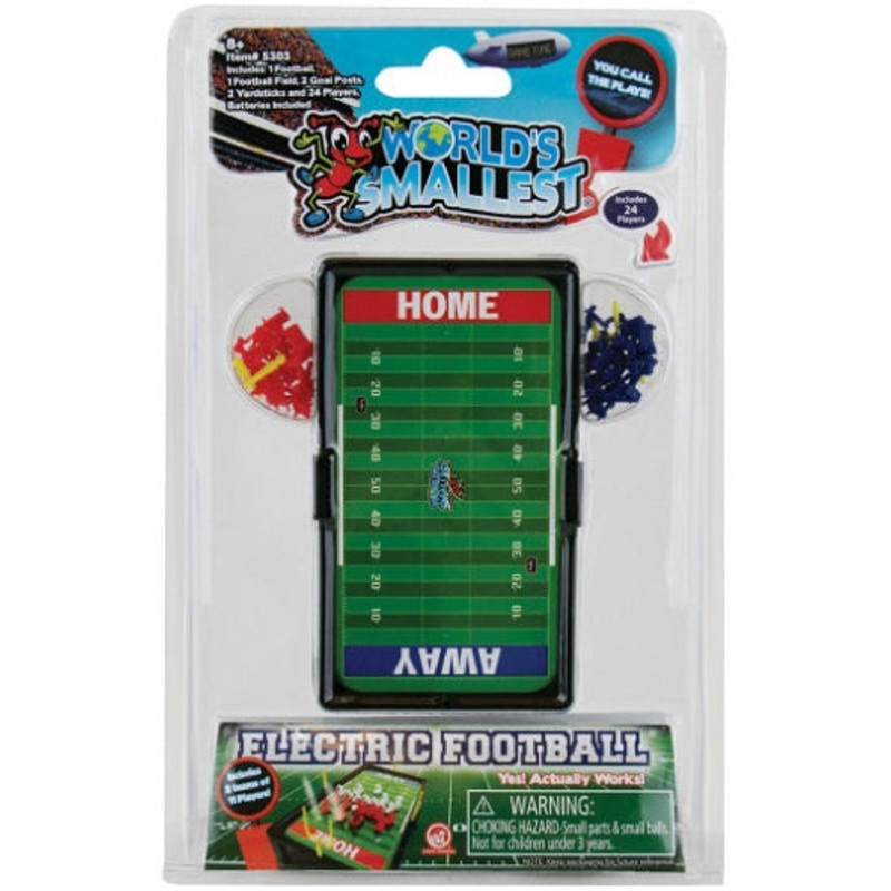 World's Small Electronic Footb