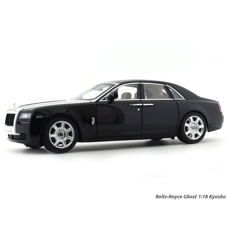 Rolls-Royce Ghost Black 1:18 Kyosho licensed premium diecast scale model car collectible