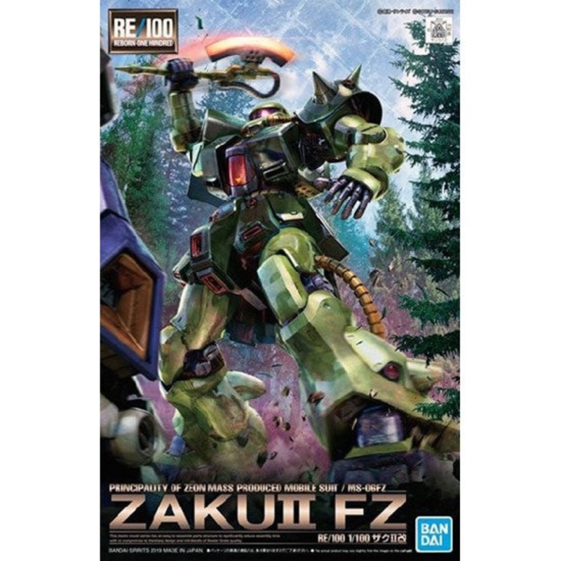 Bandai 1/100 RE/100 Zaku II FZ 5057791