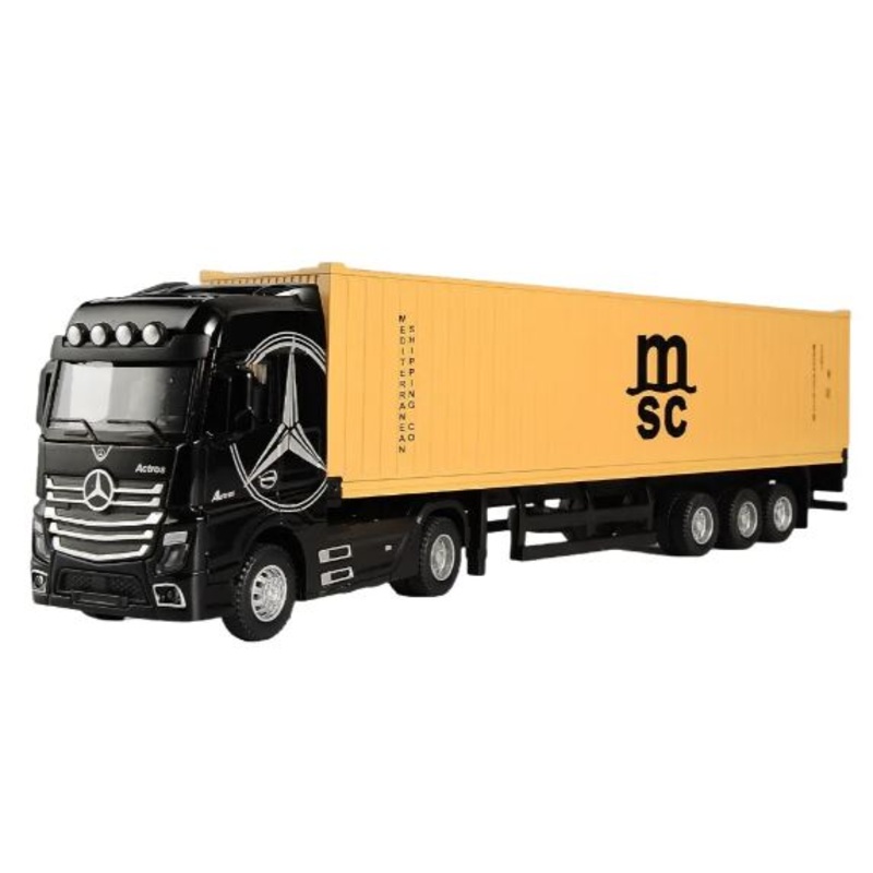 MSC ALLOY MODEL CAR 1:48 SCALE NO:JG2602 (BLACK&YELLOW)