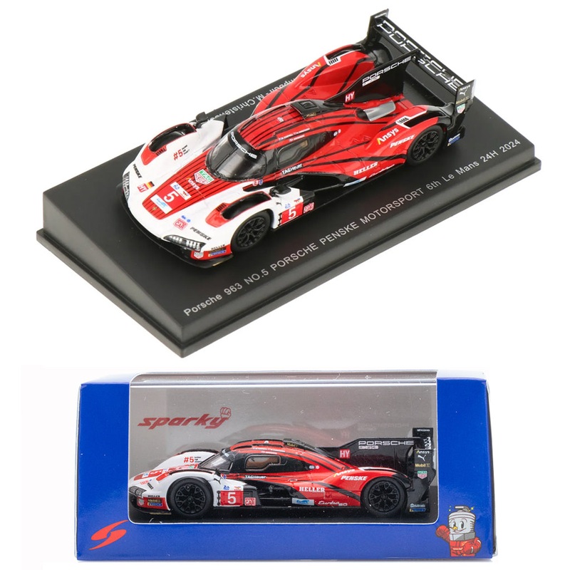 Spark Porsche 963 #5 Penske Le Mans 24H 2024 (1:64) (Case Cracked)